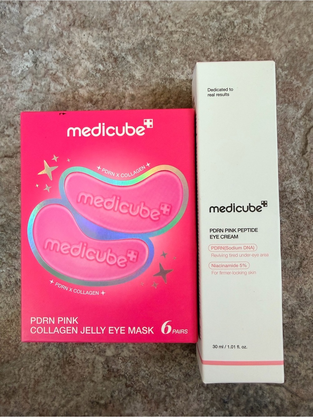 Medicube PDRN Pink Collagen Jelly Eye Mask & Eye Cream